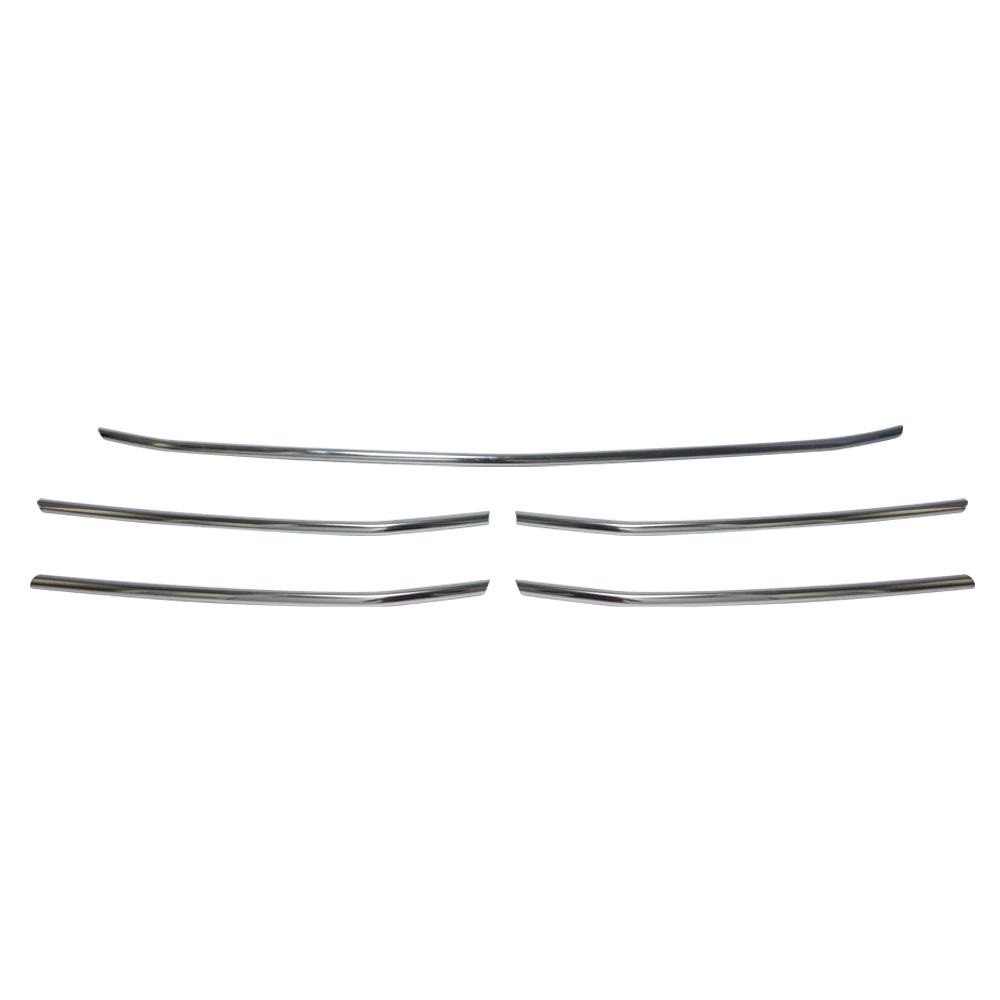 For Mercedes Sprinter 2019-2021 Chrome Front Grill Trim Cover S.Steel 5 Pcs